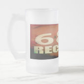 新しい学校の規則のOLD-SCHOOLのヒップホップ フロストグラスビールジョッキ (左)