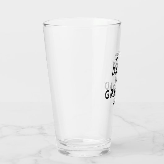 新しい孫の妊娠発表の父の日 タンブラーグラス (右)