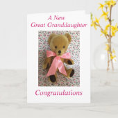 新しい孫素晴らし娘 カード (黄色い花)