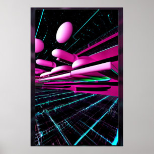 新しい宇宙- Ken Gage Art ポスター
