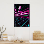 新しい宇宙- Ken Gage Art ポスター (キッチン)