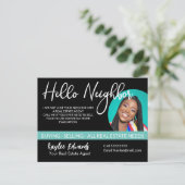 新しい実在不動産エージェントのはがき ポストカード (スタンド正面)