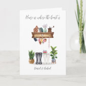 新しい家おめでとう カード (正面)