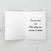 新しい家でのんびり楽しんでください カード (内部)