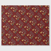 新しい家で幸運を ラッピングペーパー (フラット)