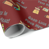 新しい家で幸運を ラッピングペーパー (ロールコーナー)