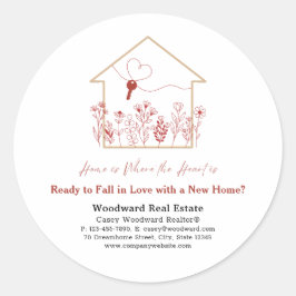 新しい家で愛を育む準備はできていますか？｜不動産プロモーション ラウンドシール