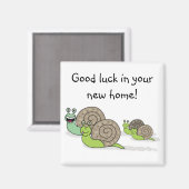 新しい家で頑張ってね! マグネット (正面/裏面)