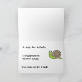 新しい家で頑張ろう/家カタツムリ カード (内部)