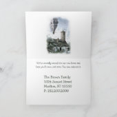 新しい家に引っ越しました |国側 案内状 (内部)