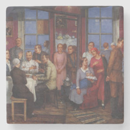 新しい家に引っ越すためのパーティー ストーンコースター