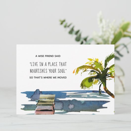 新しい家に魂を養う場所で生きる 案内状 (スタンド正面)