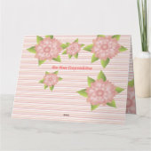 新しい家のお祝いまたは大事な行事 カード (裏面)