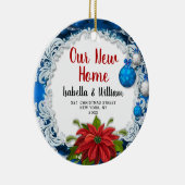 新しい家のクリスマス飾り|新しいホームギフト セラミックオーナメント (右)