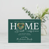 新しい家のホリデーシーズンお知らせ 招待状 (スタンド正面)