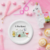 新しい家のホームパーティ ペーパープレート (パーティー)