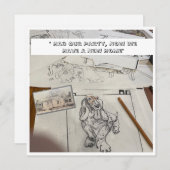 新しい家の住所 案内状 (正面/裏面)