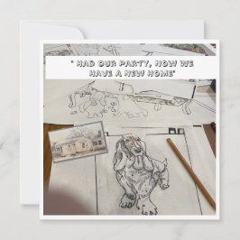 新しい家の住所 案内状