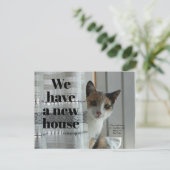 新しい家の写真がある 案内ポストカード (スタンド正面)