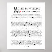 新しい家の古い家が続く ポスター (正面)