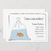 新しい家の発表 案内状 (正面/裏面)