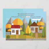 新しい家の発表 案内状 (正面/裏面)