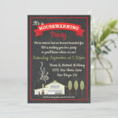 新しい家の落成パーティーの招待状 招待状 (スタンド正面)