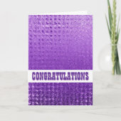 "新しい家の"お祝い カード (正面)