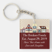 新しい家はちょうどKeychainを動かしました キーホルダー (正面)