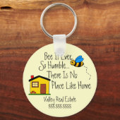 新しい家実在屋仲人 キーホルダー (正面)