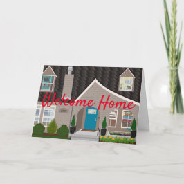 新しい家庭のお祝い カード