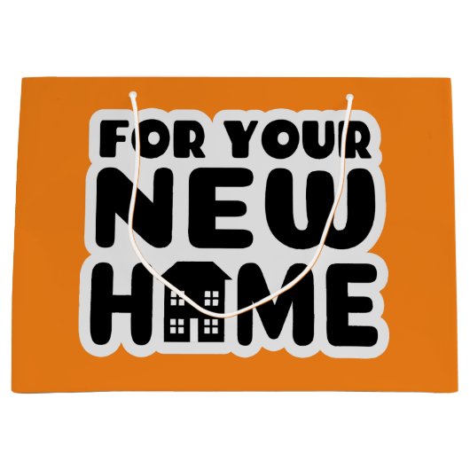 新しい家庭のために ラージペーパーバッグ (正面)