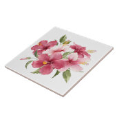 新しい家庭の生活フローラモダンの水色ピンク タイル (側面)