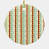 新しい家庭色の数々の初めてのクリスマス セラミックオーナメント (裏面)