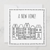 新しい家! |の挨拶状 サンキューカード (正面)