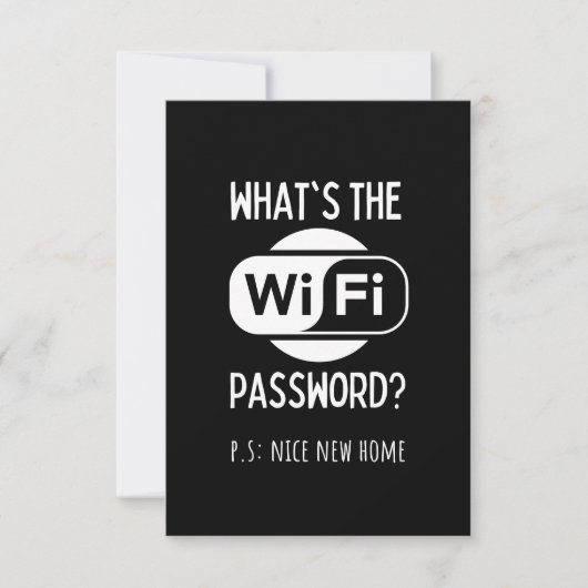 新しい家 ノートカード (正面)