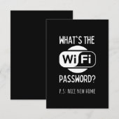 新しい家 ノートカード (正面/裏面)