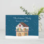 新しい家 住所 クリスマス 冬 引越しました (スタンド正面)