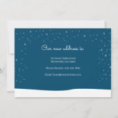 新しい家 住所 クリスマス 冬 引越しました (裏面)