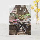 ***新しい家***幸せを祈る カード (黄色い花)