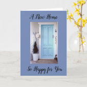 ***新しい家***新しい思い出と友人 カード (黄色い花)