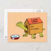 新しい家 案内ポストカード (正面/裏面)