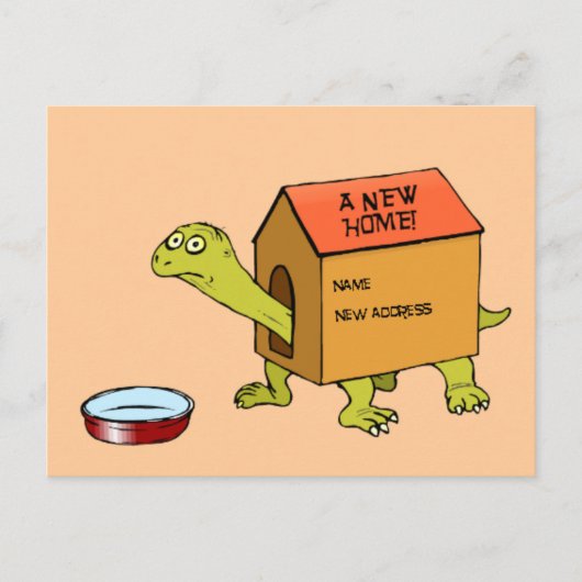 新しい家 案内ポストカード (正面)