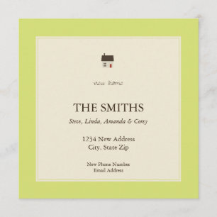 新しい家 案内状