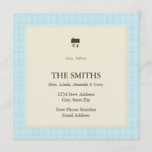 新しい家 案内状