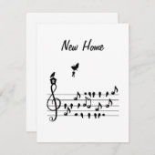 新しい家、歌の鳥の運鍵の新しい家 シーズンカード (正面/裏面)