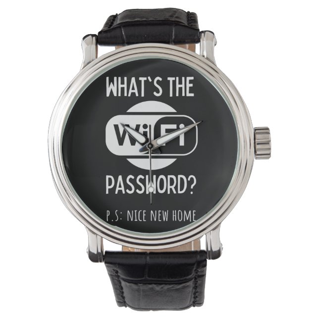 新しい家 腕時計 (正面)