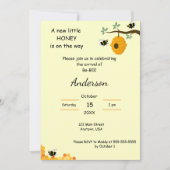 新しい小さなハニーがやってくる 招待状 (正面)