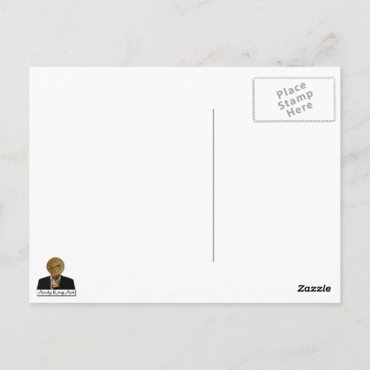 新しい展示会 – はがき (裏面)