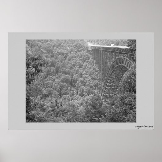 新しい川の峡谷 ポスター (正面)